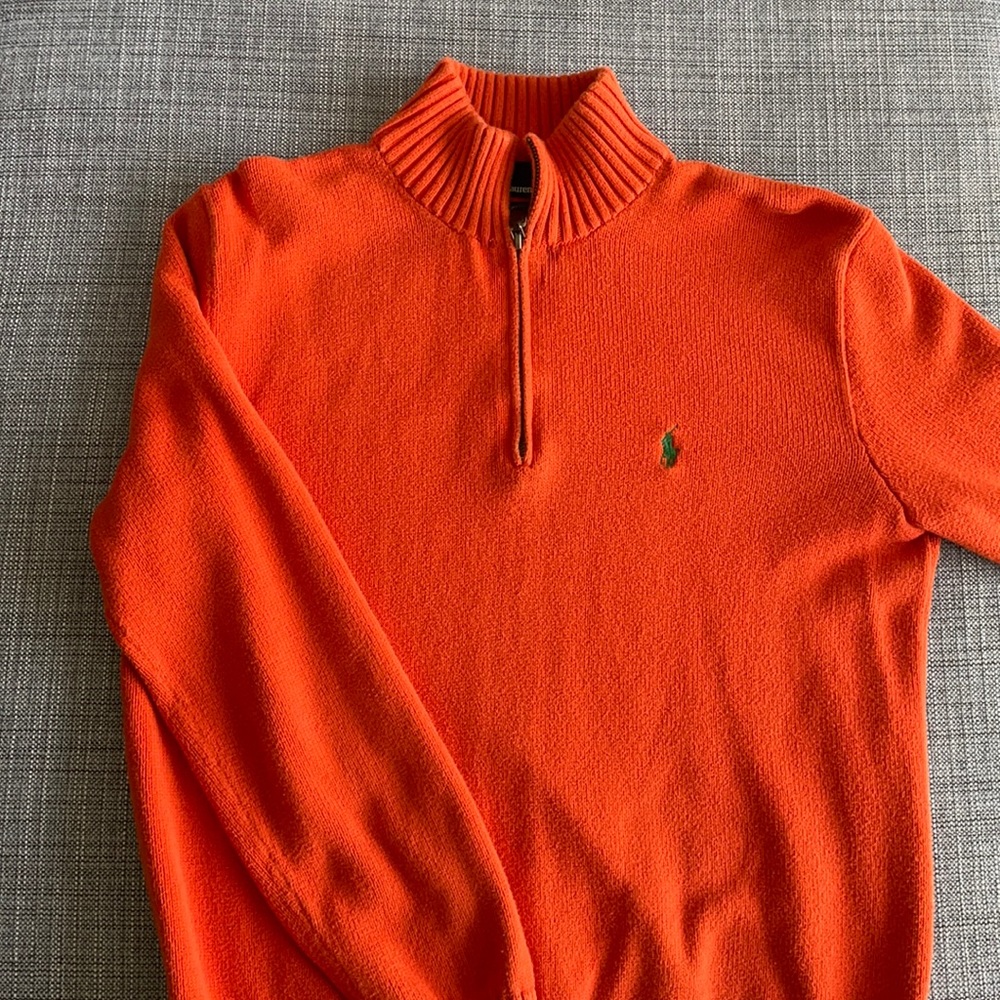Ralph Lauren quarter zip sweater